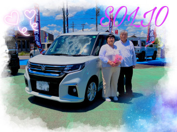 ☆☆ソリオご納車いたしました☆彡